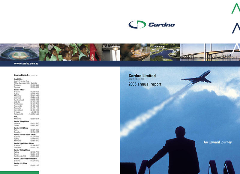 Cardno Limited - Annual report design