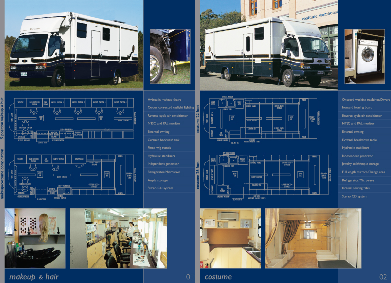 Movielines (Swagman Motorhomes) - Product brochure design